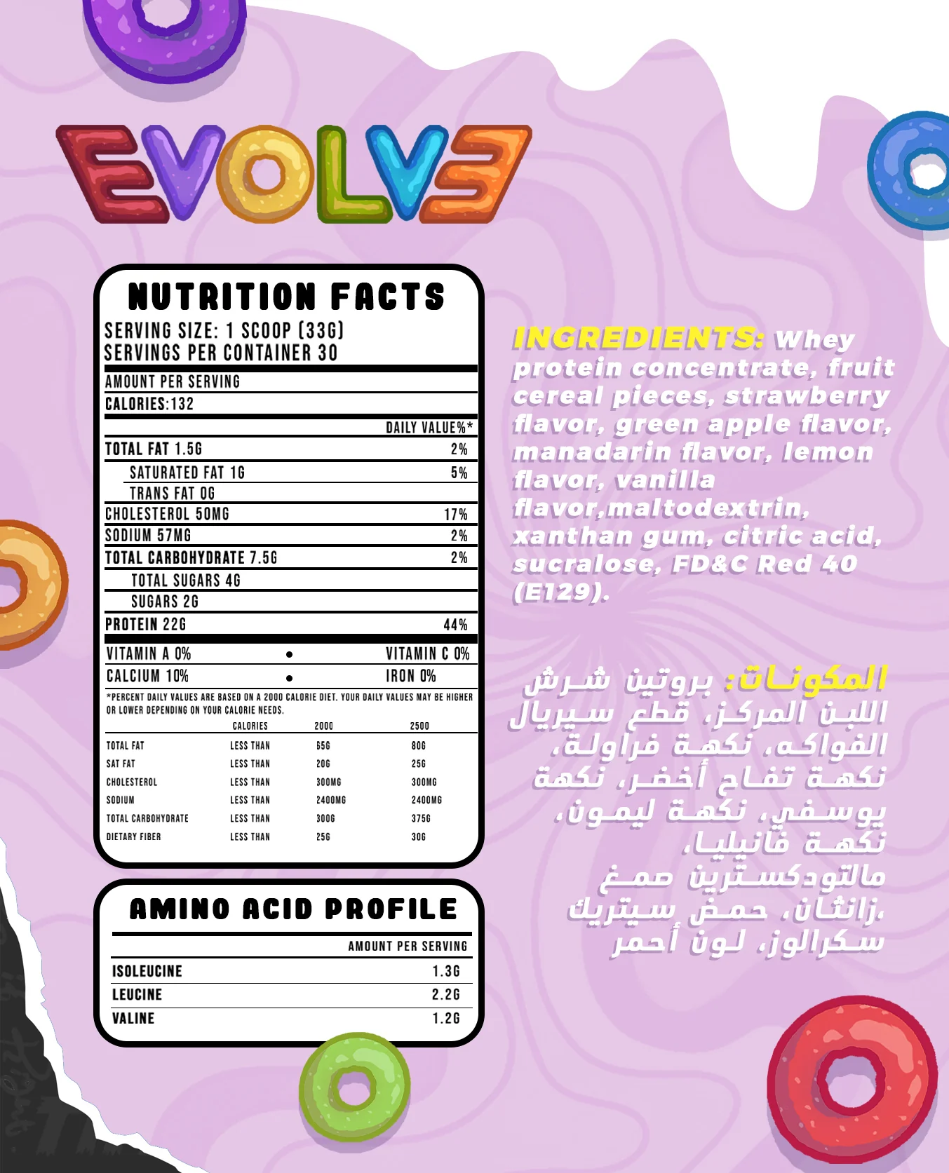 EVOLVE® WHEY - CEREAL KILLER (Powder) - 30 serv. - Image 3