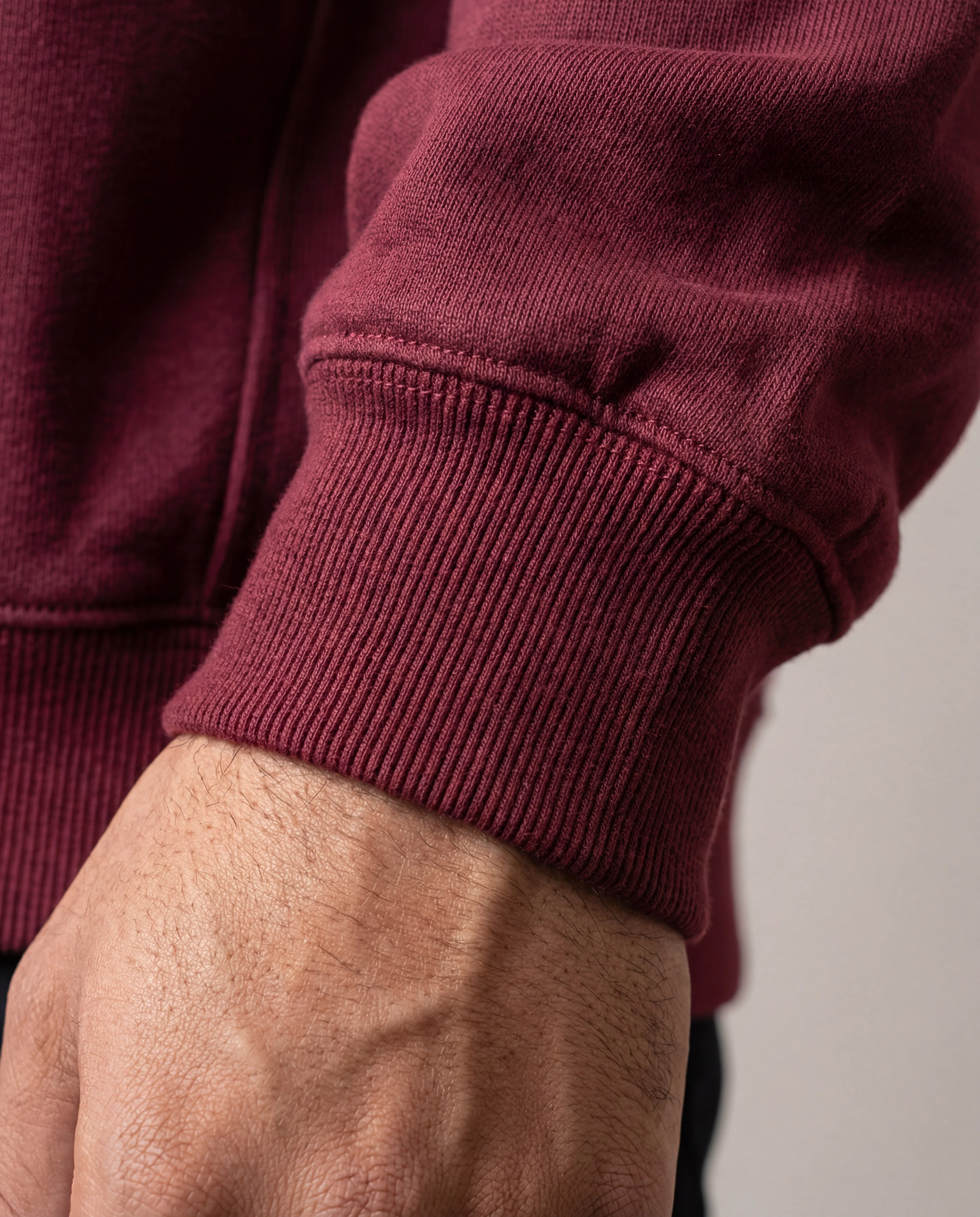 EVOLVE® BURGUNDY CREW NECK - Image 4