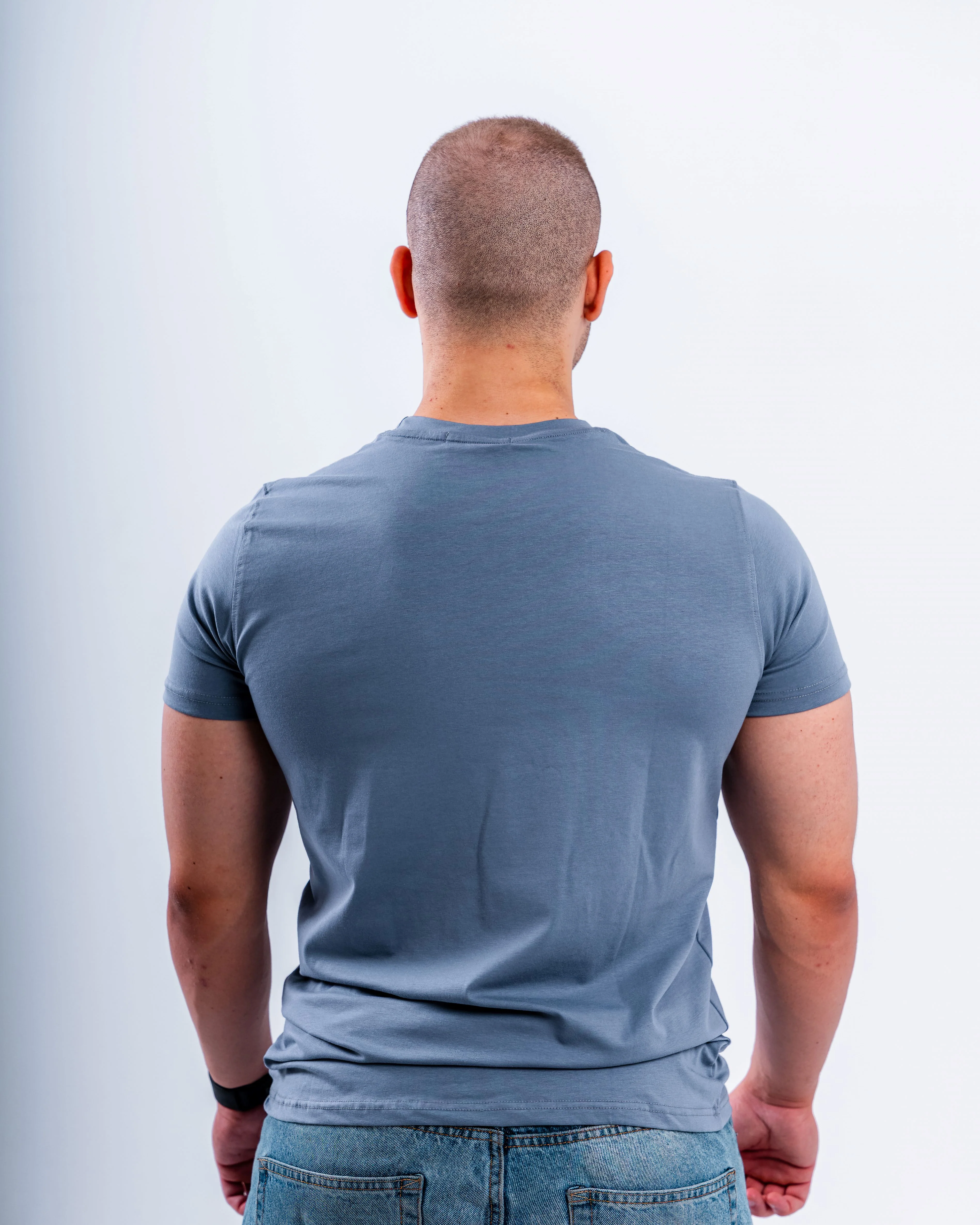 EVOLVE® GUNMETAL MUSCLE TEE - Image 3