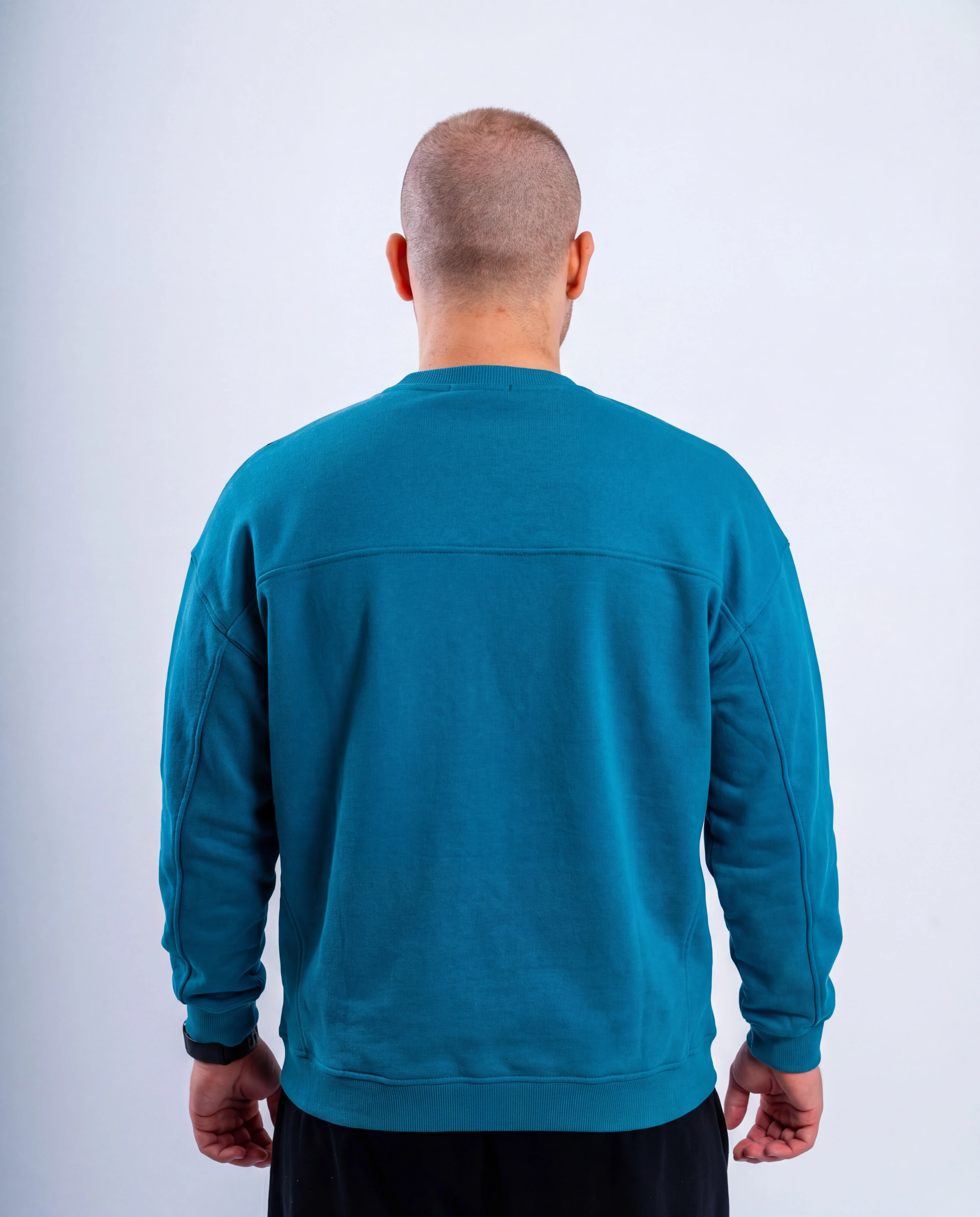 EVOLVE® TEAL CREW NECK - Image 3